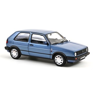 Norev Volkswagen Golf 10 Million 1988 - Star Blue Metallic 1:18 model car