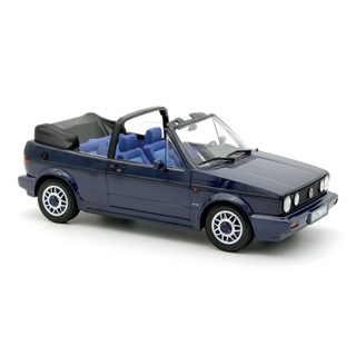 Norev Volkswagen Golf Cabriolet Quartett 1992 - Inca Blue 1:18 model car