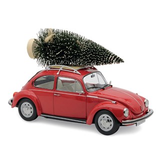 Norev Volkswagen 1303 w. Christmas Tree 1973 - Red 1:18 model car