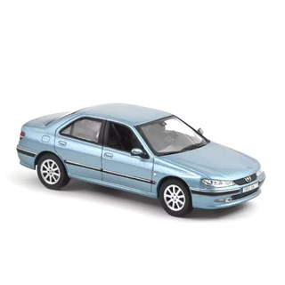 Norev Peugeot 406 2002 - Samarkand Blue 1:43 model car