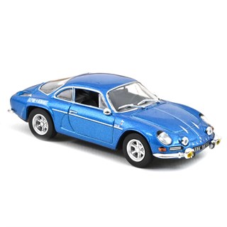 Norev Alpine A110 1600S 1973 - Alpine Blue w. Side Logo 1:43 model car