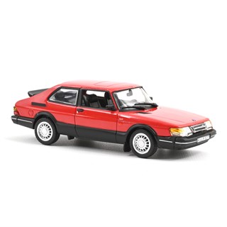 Norev Saab 900 Turbo 1992 - Red 1:43 model car