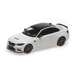 Minichamps BMW M2 CS 2020 - White w. Black Wheels 1:43 model car
