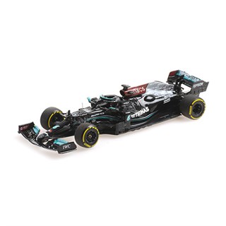 Minichamps Mercedes F1 W12 - 1st 2021 Bahrain Grand Prix - #44 Lewis Hamilton 1:43 model car