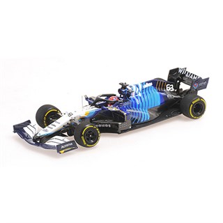 Minichamps Williams FW43B - 2021 Bahrain Grand Prix - #63 G. Russell 1:43 model car