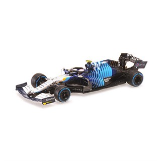 Minichamps Williams FW43B - 2021 Belgian Grand Prix - #6 N. Latifi 1:43 model car