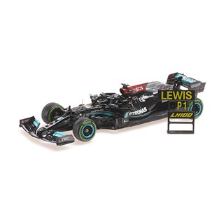 Minichamps Mercedes F1 W12 - 1st 2021 Russian Grand Prix - #44 Lewis Hamilton 1:43 model car