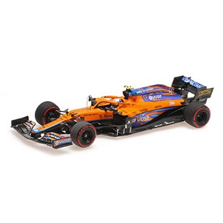 Minichamps McLaren MCL35M - 2021 Abu Dhabi Grand Prix #4 L. Norris 1:43 model car