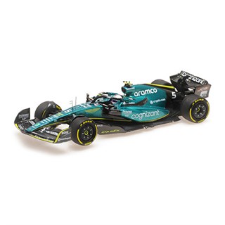 Minichamps Aston Martin AMR22 - 2022 Abu Dhabi Grand Prix - #5 S. Vettel 1:43 model car