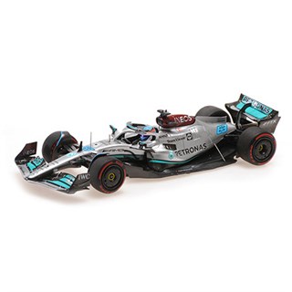 Minichamps Mercedes F1 W13 - Pole Position 2022 Hungarian Grand Prix - #63 G. Russell 1:43 model car