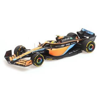 Minichamps McLaren MCL36 - 2022 Bahrain Grand Prix - #4 L. Norris 1:43 model car