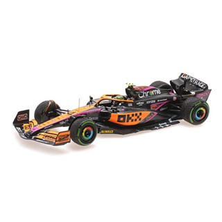 Minichamps McLaren MCL36 - 2022 Singapore Grand Prix - #4 L. Norris 1:43 model car