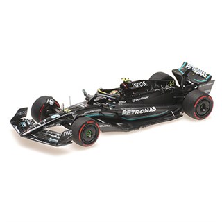 Minichamps Mercedes F1 W14 - 2023 Spanish Grand Prix - #44 Lewis Hamilton 1:43 model car