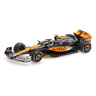 Minichamps McLaren MCL60 - 2023 British Grand Prix - #4 L. Norris 1:43 model car
