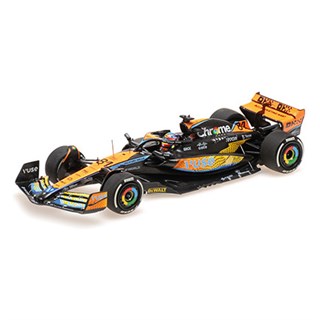 Minichamps McLaren MCL60 - 2023 Abu Dhabi Grand Prix - #81 O. Piastri 1:43 model car