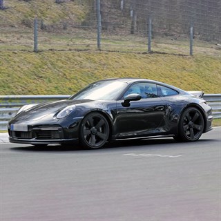 Minichamps Porsche 911 (992) Sport Classic 2022 - Black 1:43 model car