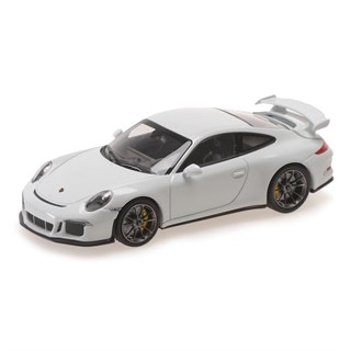 Minichamps Porsche 911 (991) GT3 2012 - 25 Years Of 911 GT3 - White 1:43 model car
