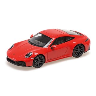 Minichamps Porsche 911 (992.2) Carrera GTS 2024 - Red 1:43 model car
