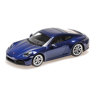 Minichamps Porsche 911 (992.2) Carrera GTS 2024 - Blue Metallic 1:43 model car