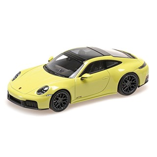 Minichamps Porsche 911 (992.2) Carrera GTS 2024 - Yellow Metallic 1:43 model car