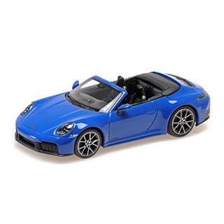 Minichamps Porsche 911 (992.2) Carrera GTS Cabriolet 2024 - Blue 1:43 model car