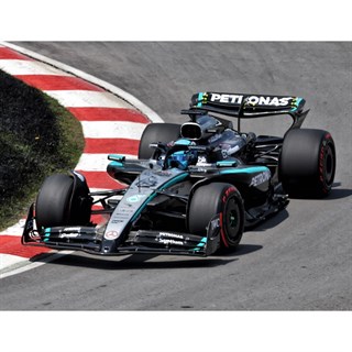 Minichamps Mercedes F1 W16 - 1st 2025 Canadian Grand Prix - #63 George Russell 1:43 model car