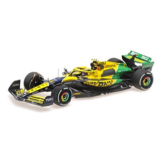 Minichamps McLaren MCL38 - 2024 Monaco Grand Prix - #4 L. Norris 1:43 model car