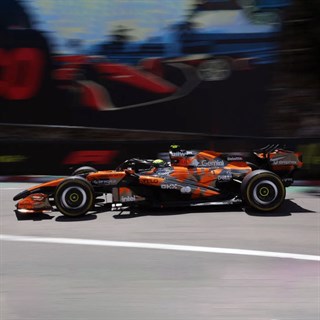 Minichamps McLaren MCL40 - 2026 Monaco Grand Prix - #4 Lando Norris 1:43 model car