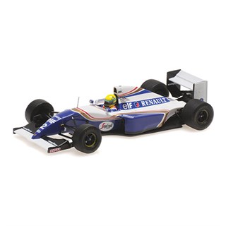 Minichamps Williams FW16 'Dirty Version' - 1994 San Marino Grand Prix - #2 A. Senna 1:43 model car