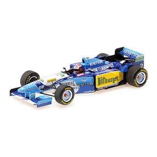 Minichamps Benetton B195 - 1st 1995 British Grand Prix - #2 J. Herbert 1:43 model car