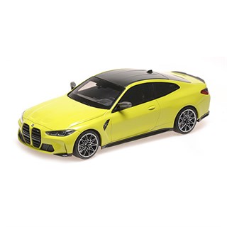 Minichamps BMW M4 2020 - Yellow 1:18 model car