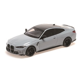 Minichamps BMW M4 2020 - Grey Metallic 1:18 model car