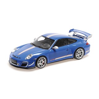 Minichamps Porsche 911 GT3 RS 4.0 2011 - Blue 1:18 model car