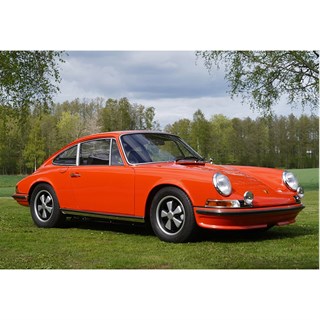 Minichamps Porsche 911 S 1972 - Orange 1:18 model car