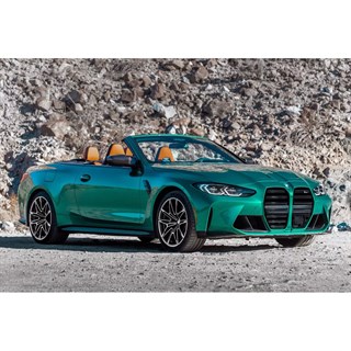 Minichamps BMW M4 Convertible 2024 - Green Metallic 1:18 model car