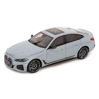 Minichamps BMW i4 M50 2022 - Grey Metallic 1:18 model car