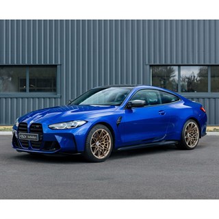 Minichamps BMW M4 CSL 2022 - Matt Blue 1:18 model car