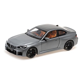 Minichamps BMW M2 2023 - Matt Grey 1:18 model car