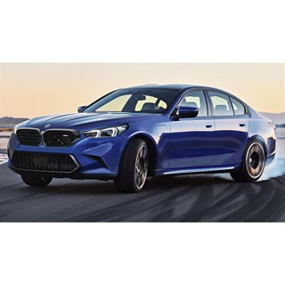 Minichamps BMW M5 2024 - Blue Metallic 1:18 model car