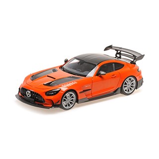 Minichamps Mercedes-AMG GT Black Series 2021 - Orange w. Silver Wheels 1:18 model car