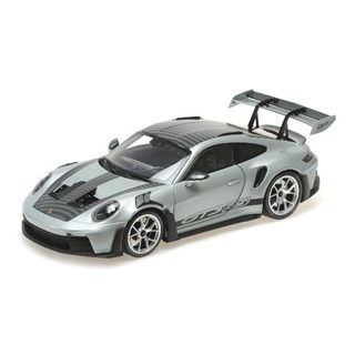 Minichamps Porsche 911 (992) GT3 RS 2023 - Silver 1:18 model car