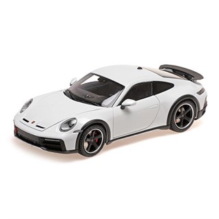 Minichamps Porsche 911 Dakar 2022 - Grey Metallic 1:18 model car