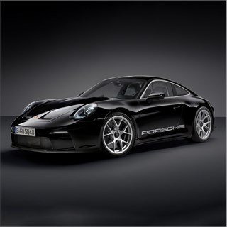 Minichamps Porsche 911 (992) S/T 2024 - Black 1:18 model car