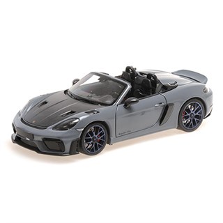 Minichamps Porsche Spyder RS w. Weissach Package 2024 - Grey 1:18 model car