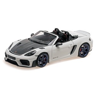 Minichamps Porsche Spyder RS w. Weissach Package 2024 - White 1:18 model car