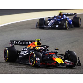 Minichamps Red Bull RB21 - 2025 Bahrain Grand Prix - #22 Yuki Tsunoda 1:18 model car