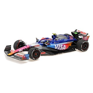 Minichamps RB VCARB 01 - 2024 Miami Grand Prix - #22 Y. Tsunoda 1:18 model car