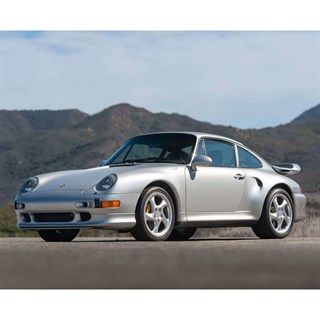 Minichamps Porsche 911 (993) Turbo S 1997 - Silver 1:18 model car