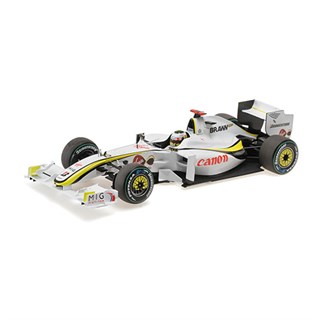 Minichamps Brawn BGP001 - 2009 Singapore Grand Prix - #22 Jenson Button 1:18 model car