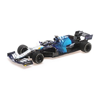 Minichamps Williams FW43B - 2021 Saudi Arabian Grand Prix - #63 G. Russell 1:18 model car
